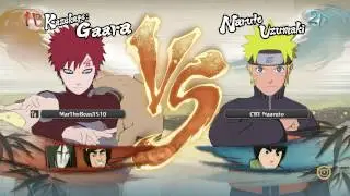 CBT Naaruto - Naruto Storm 4 - Ranked Match Naruto vs. Gaara