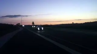 2007 VW GTI Revo Stage 1 Flyby w/ Civic Chase