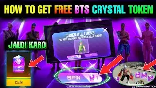 HOW TO GET FREE BTS CRYSTAL TOKEN | HOW TO GET FREE BTS BUNDLE | FREE FIRE NEW EVENT
