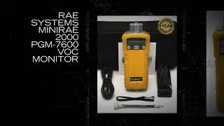 Rae Systems MiniRAE 2000 PGM-7600 VOC Monitor