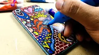Custom Phone | HTC Desire EYE | Customize my Phone | Doodle Art