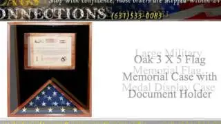 Flag Cases, Shadow Boxes and Certificate Holders