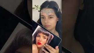 French makeup on a Spanish face