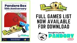 Pandora Box 10th Anniversary Games List Information