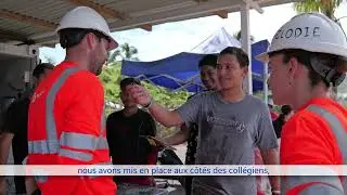 Construction de la station d'&eacute;puration de Punaauia : des projets RSE pour accompagner le projet