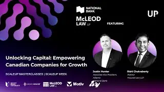 Masterclass:  Unlocking Capital - Empowering Canadian Companies for Growth and Success
