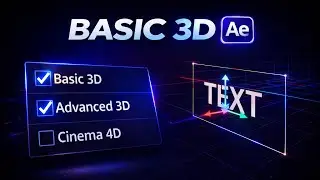 After Effects 3D Basics &ndash; Views, Options & 3D Navigation