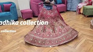 || RADHIKA COLLECTION || DESIGNER WEDDING GOWN LEHENGA CROP TOP CHANDNI CHOWK DELHI #india #youtuber
