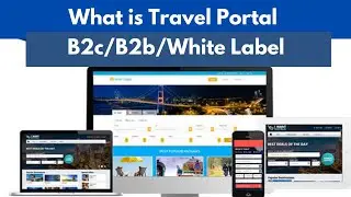 What is a Travel Portal? {B2c/B2b/White Label} ✈️ Flyshop!!!