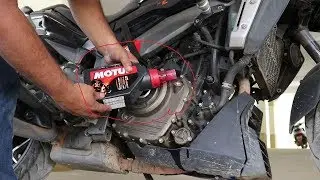 How to replace Engine oil on Dominar 400 - DIY Video