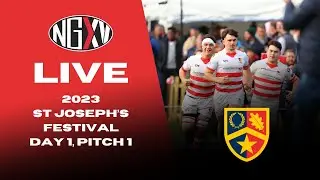 LIVE RUGBY: ST JOSEPH'S FESTIVAL 2023 | DAY 1, PITCH 1