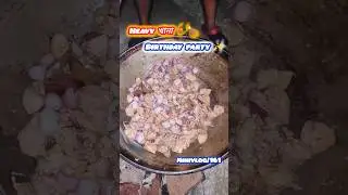 Heavy খানা🐓🍗 || Birthday Party ✨ #Minivlog/161 #shorts #ytshorts #trending #khana #friends