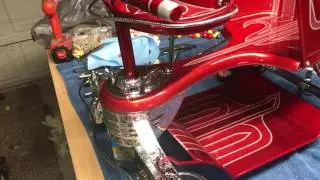 Baby's custom engrave stroller