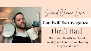 Goodwill Treasures | Rae Dunn, Hearth and Hand, Holiday and Home Decor + more! #GOODWILLHAUL #THRIFT