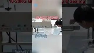 Semiauto 10kg flour pouch weighing filling machine