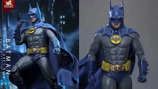 New HOT TOYS Batman (Blue & Grey Suit) Action Figure Exclusive preorder at Titan Toyz 