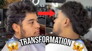 MODERN HIGH Taper MULLET with a EDGAR TEXTURED CROP | Barber Tutorial