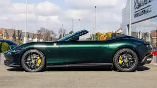 2024 Ferrari Roma Spider - Viola Hong Kong - Walkaround + Engine & Exhaust Sound