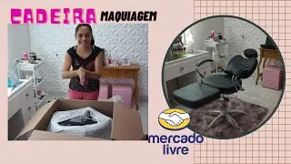 CADEIRA HIDRAÚLICA E REICLINÁVEL DO  MERCADO LIVRE
