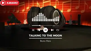 TALKING TO THE MOON || Bruno Mars || Karaoke #karaoke #music #viral #brunomars