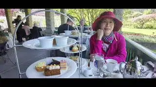 May 11, 2023 Afternoon tea at The Butchart Gardens
