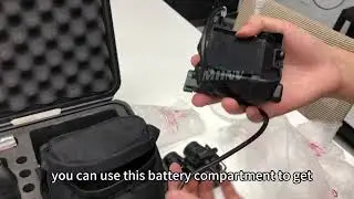 MH-PVS31 night vision binoculars and standard accessories introduction