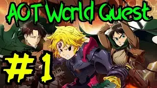 Seven Deadly Sins Grand Cross Attack On Titan World Quest Event Part 1