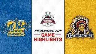 Memorial Cup Highlights, June 21, 2022: Oil Kings (3) vs. Cataractes (4)