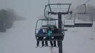 NICOLA'S BDAY SKI