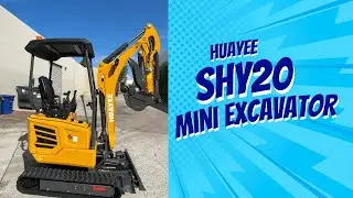 Huayee SHY 20 Chinese Mini Excavator Panels Removed