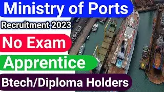 Murmugaon Port Authority Recruitment 2023 for Freshers | MPA Apprentice Recruiment 2023 |