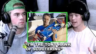 TANNER FOX CLAIMS HE'S THE TONY HAWK OF SCOOTERING