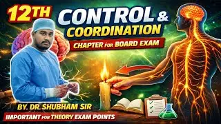 Control & Co-ordination Class 12 Biology Rapid Rivision One Shot | HSC Maharashtra Board 2026 | 