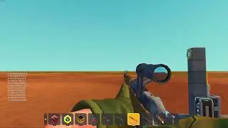 PinPoint Radar Guided missile demonstration, Scrap Mechanic: Anti-air/drone