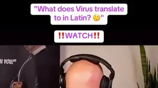 What does Virus translate to in Latin? 