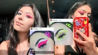 I TRIED RECREATING INSTAGRAM EYE LOOKS (let's not judge here ladies)