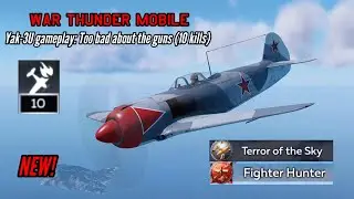 NEW! Yak-3U gameplay: Nimble fighter that slightly lacks firepower - War Thunder Mobile