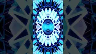 Psychedelic Tunnel | 1 Minute Trippy Videos | Meditation Music #kaleidoscope #mandala #tunnel