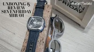 SEVENFRIDAY M1B/01 Blue Denim Strap | Unboxing & Review Indonesia