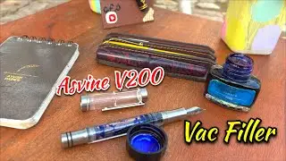 (Asvine Vac 200) A Vac Filler Fountain Pen Is It Worth ?! Review In Hindi