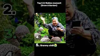 Top 5 Grow A Garden AI moments             #meme#roblox #shorts #growagarden #rankings