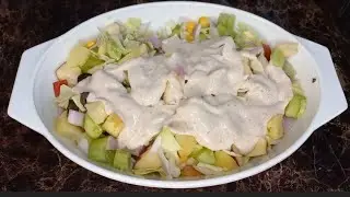 Easy Salad Recipe || Healthy and quick|| Daffi Delights