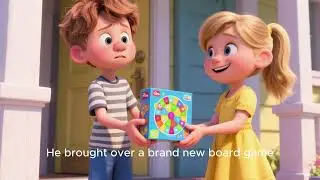 🌈💛 Friends Who Trade Fears | Gentle Bedtime Story for Kids 🌙