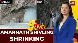 Amarnath Yatra 2025: Shivling Size Shrinks Amid Kashmir Heat Wave