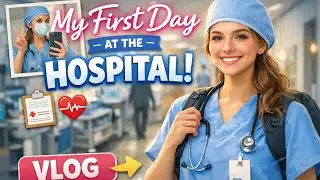 My first Vlog as doctor | A day in my life at hospital 