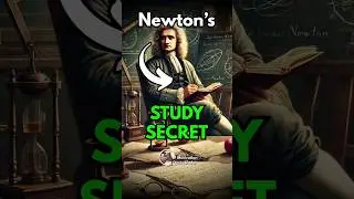 Isaac Newton's 1 Secret Study Routine 🔥 Study Tips for Students #studytips #studymotivation
