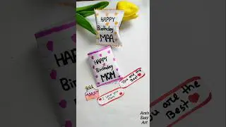 Birthday Chocolate Gift Idea @ArasEasyArt #ytshorts #birthday #gift