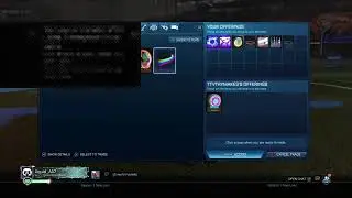 LIVE rocket league trading PS4