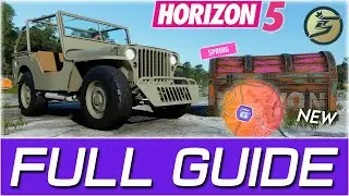 Forza Horizon 5 TREASURE HUNT FAME AND FORTUNE FH5 Treasure Hunt Chest (Spring Festival Playlist)