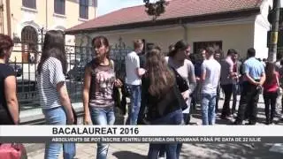 Bacalaureat 2016 - www.columnatv.ro